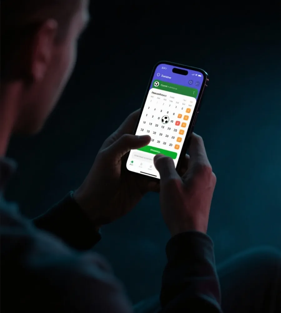 手機下載與使用情境示意圖