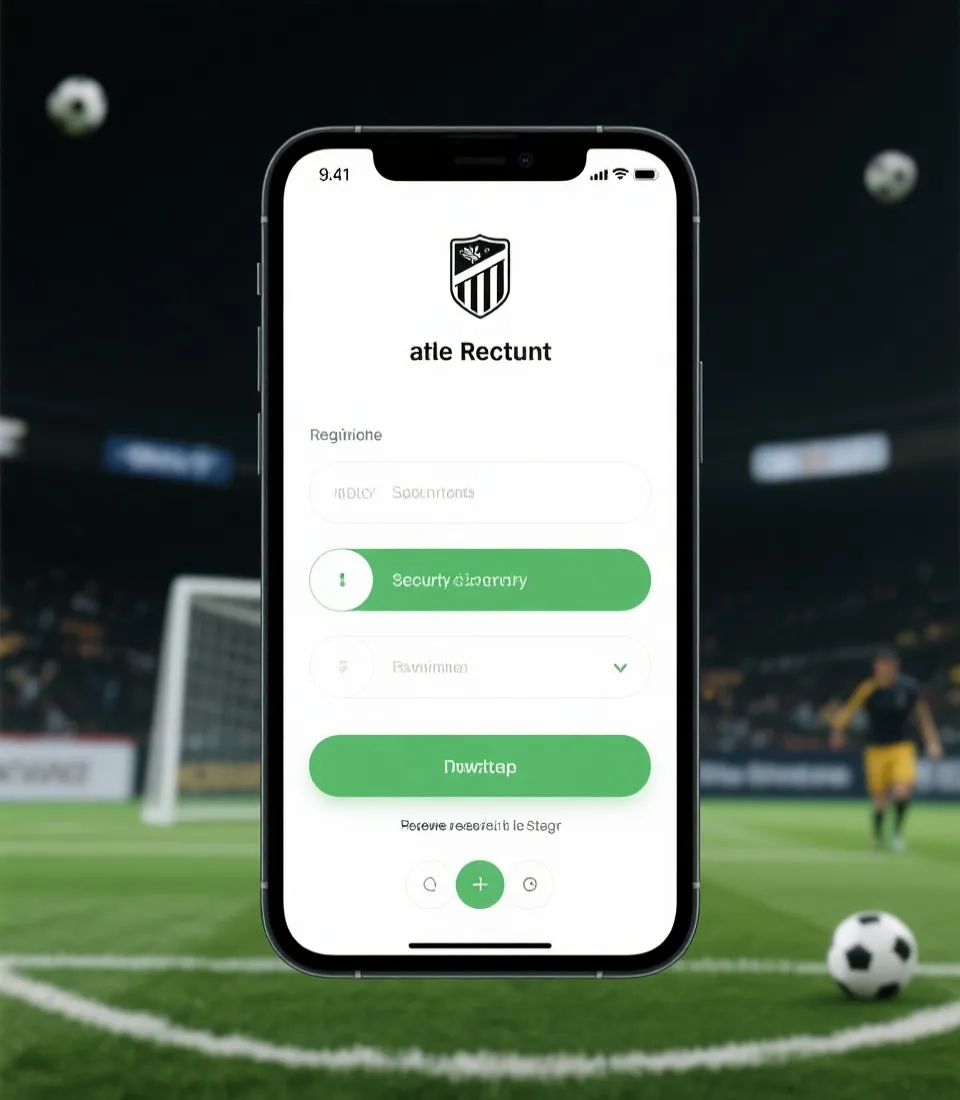 安全註冊教學介面